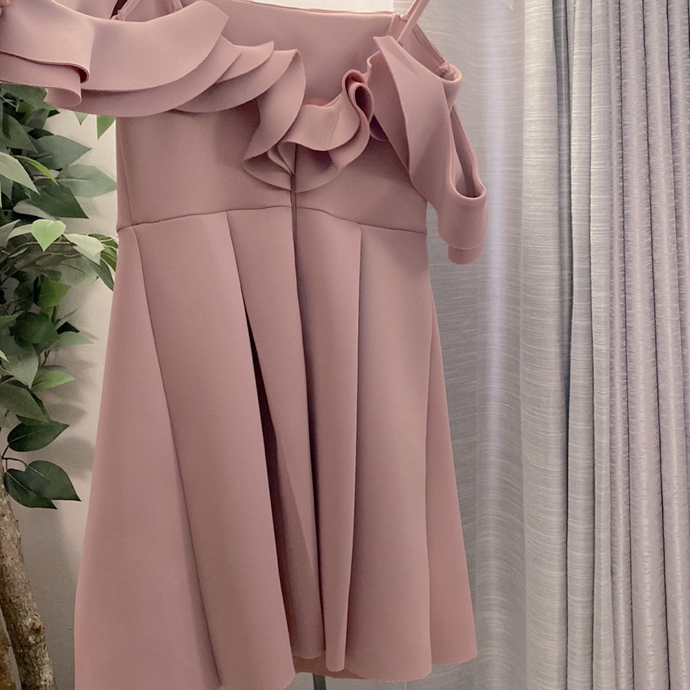 Pink Ruffle Dress - Picture 3 of 5
